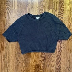 Black Aerie Crop Top